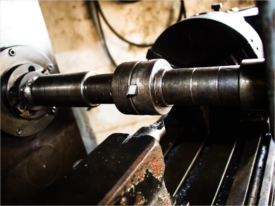 Detail Precision Engineering Workshop Lathe Turning Metal Number 7