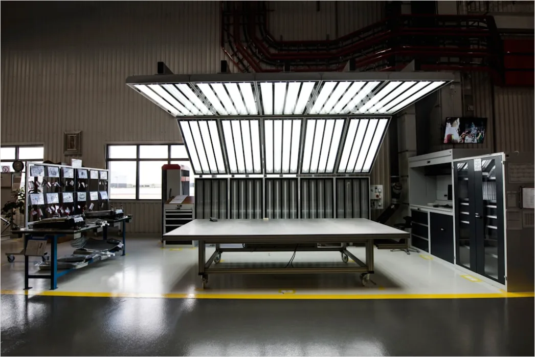 Detail Prefab Building Panels Factory Production Line Number 6