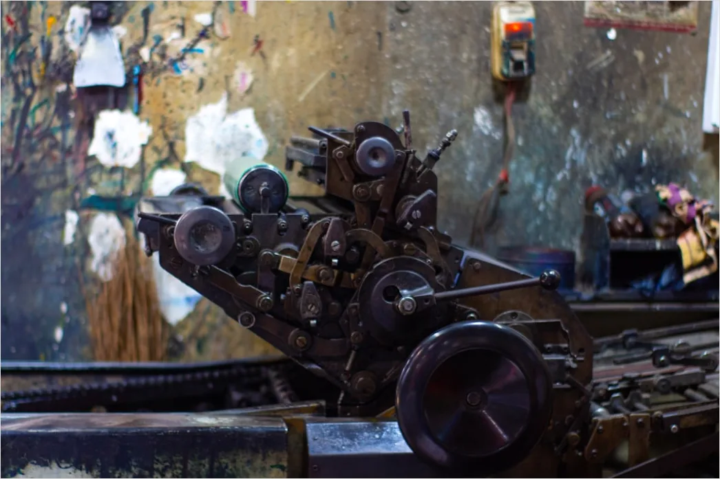Detail Printing Factory Production Line Offset Press Running Number 18