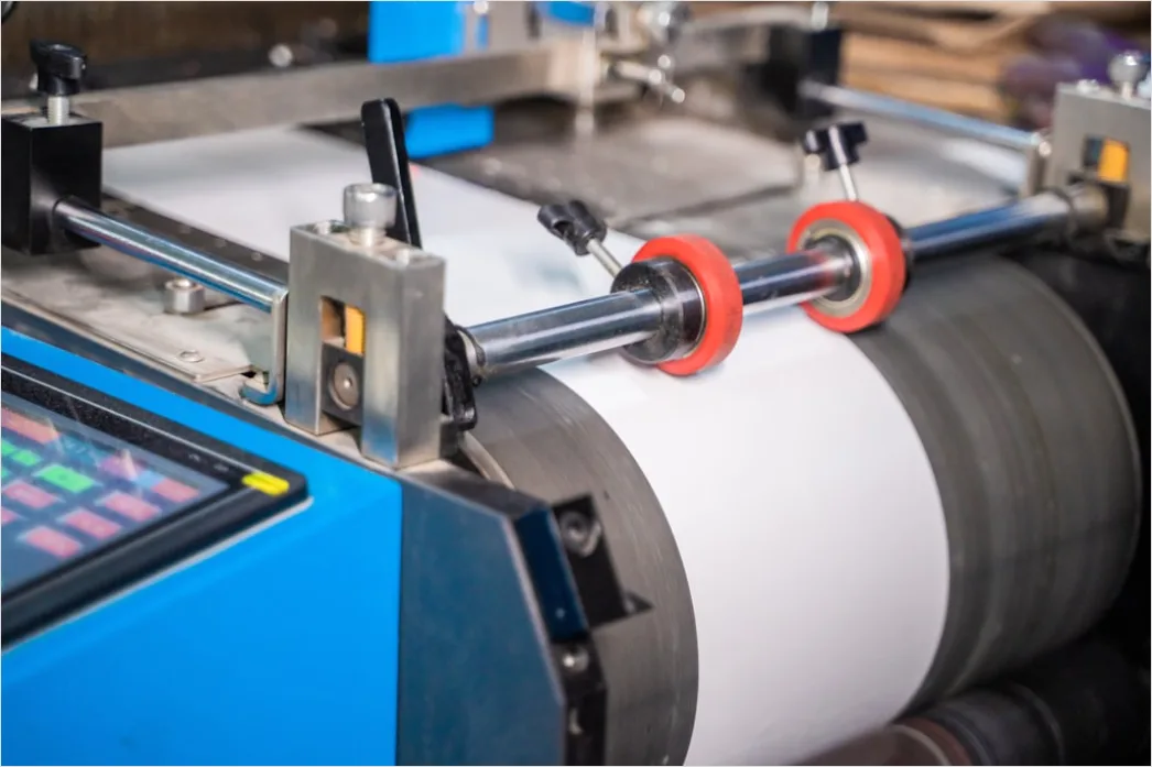 Detail Printing Factory Production Line Offset Press Running Number 5