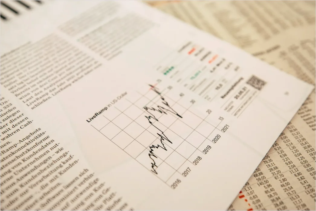 Detail Research Paper Figures And Graphs On Desk Number 4