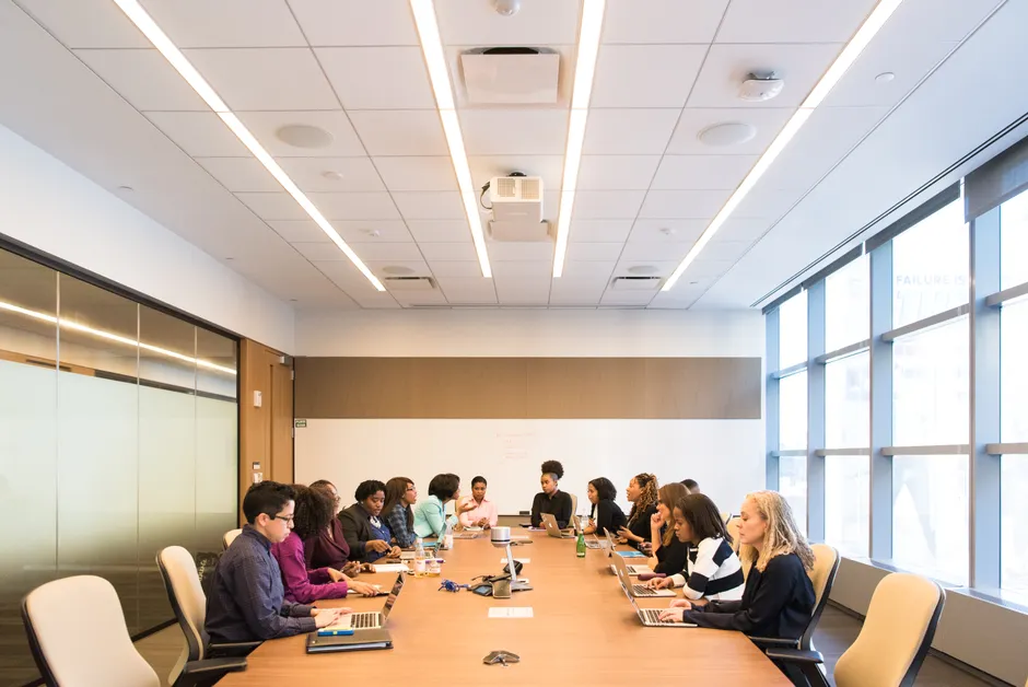Detail Research Team Meeting In Laboratory Conference Room Number 2