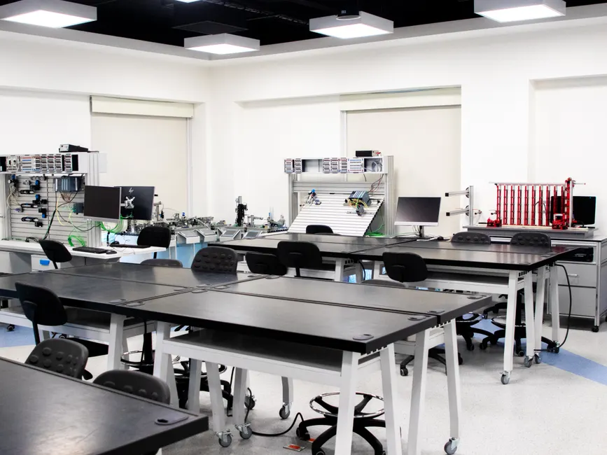 Detail Research Team Meeting In Laboratory Conference Room Number 18
