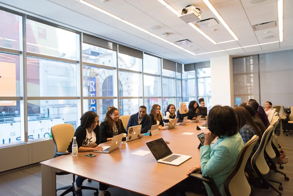 Detail Research Team Meeting In Laboratory Conference Room Number 10