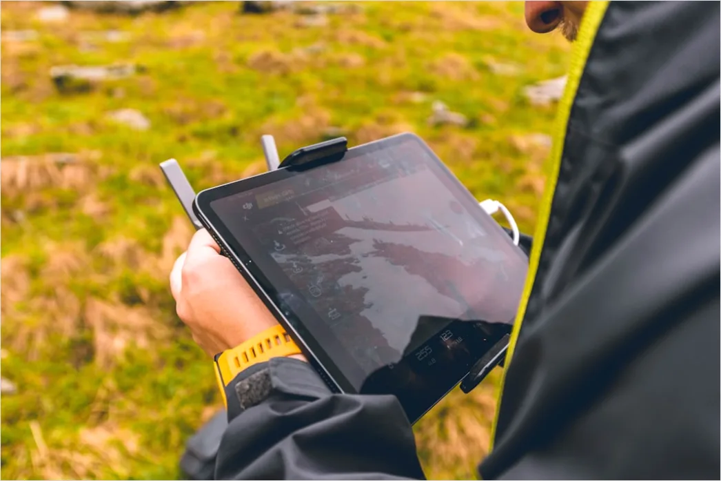 Detail Researcher Using Gps Device In Field Study Number 8