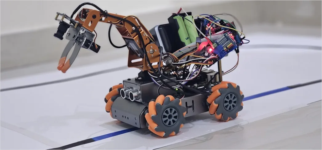 Detail Robotics Research Lab Prototype Testing Experiment Number 16