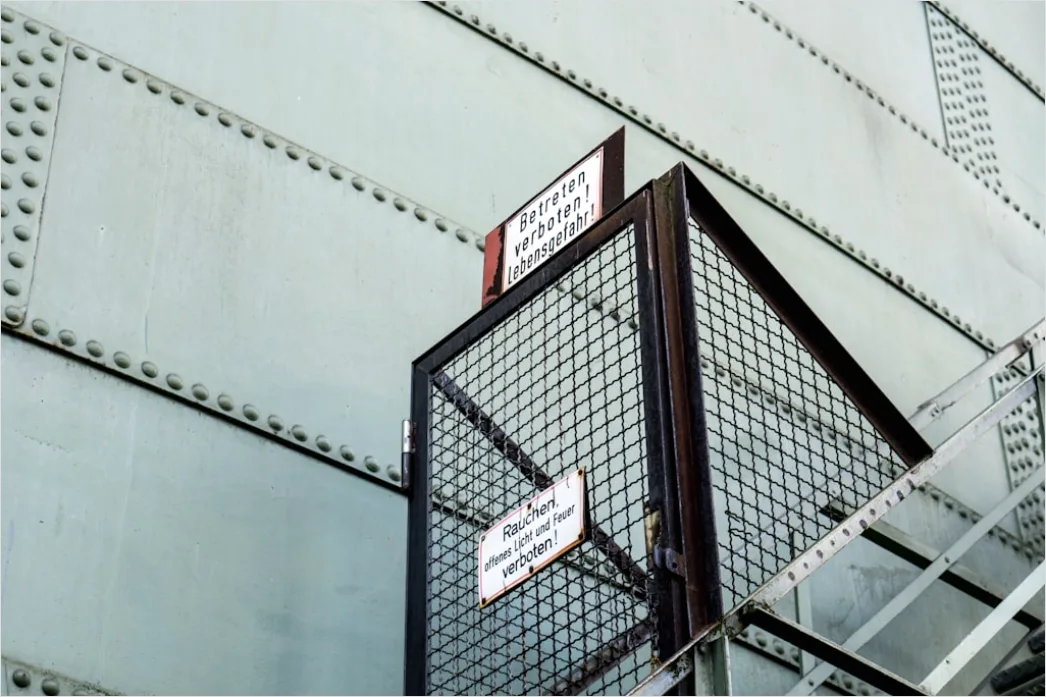 Detail Safety Signage Factory Floor Hazard Warning Signs Number 4