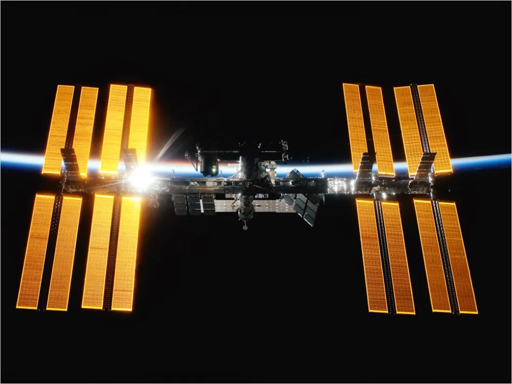 Detail Satellite In Orbit Earth Science Concept Number 4
