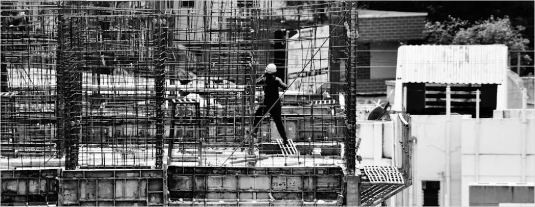 Detail Scaffolding Construction Site Workers At Height Number 10