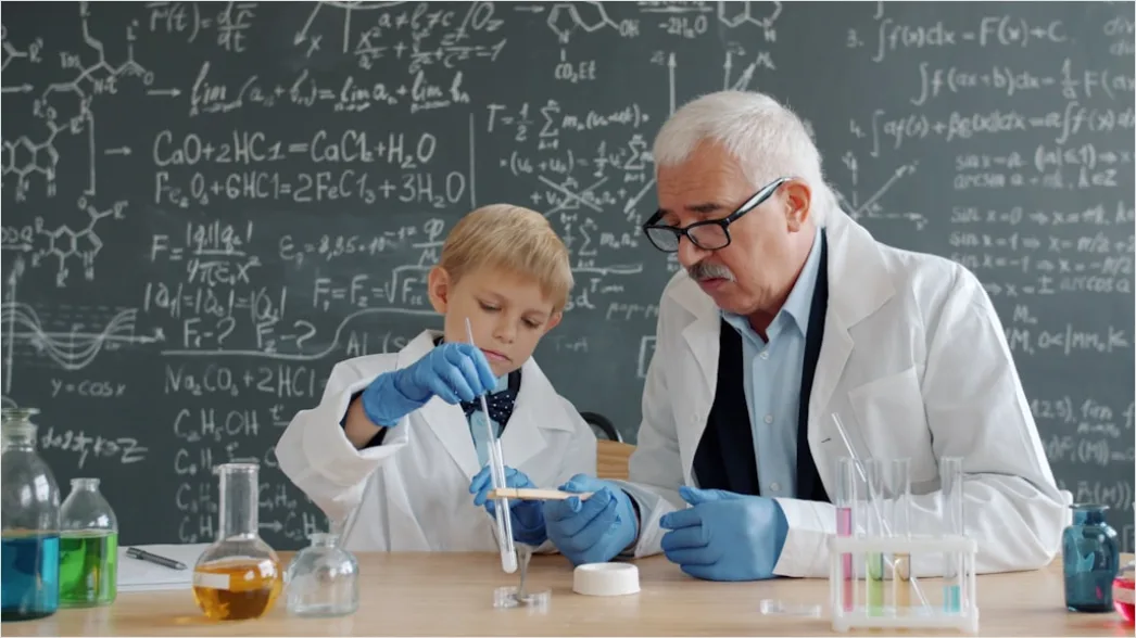 Detail Scientists Discussing Data In Lab Setting Number 4
