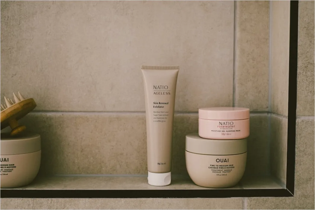 Detail Skincare Shelfie Organized Aesthetic Bathroom Number 3