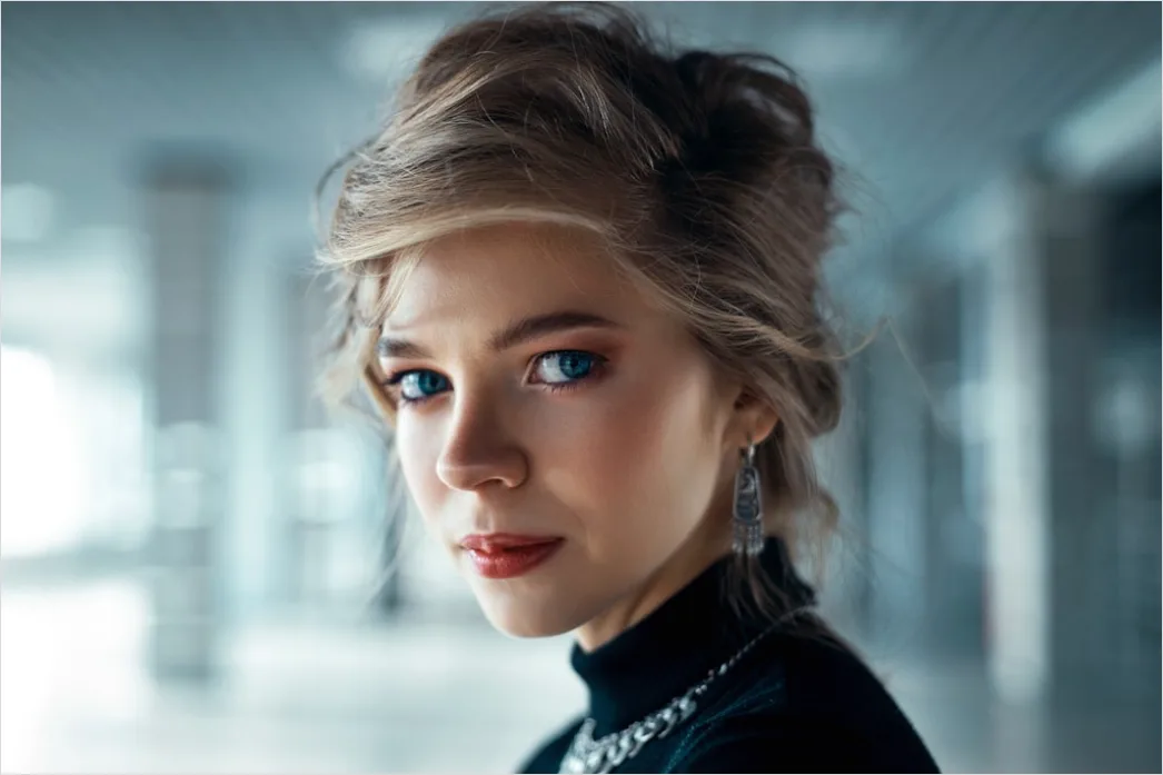 Detail Soft Glam Makeup Look For Blue Eyes Number 19