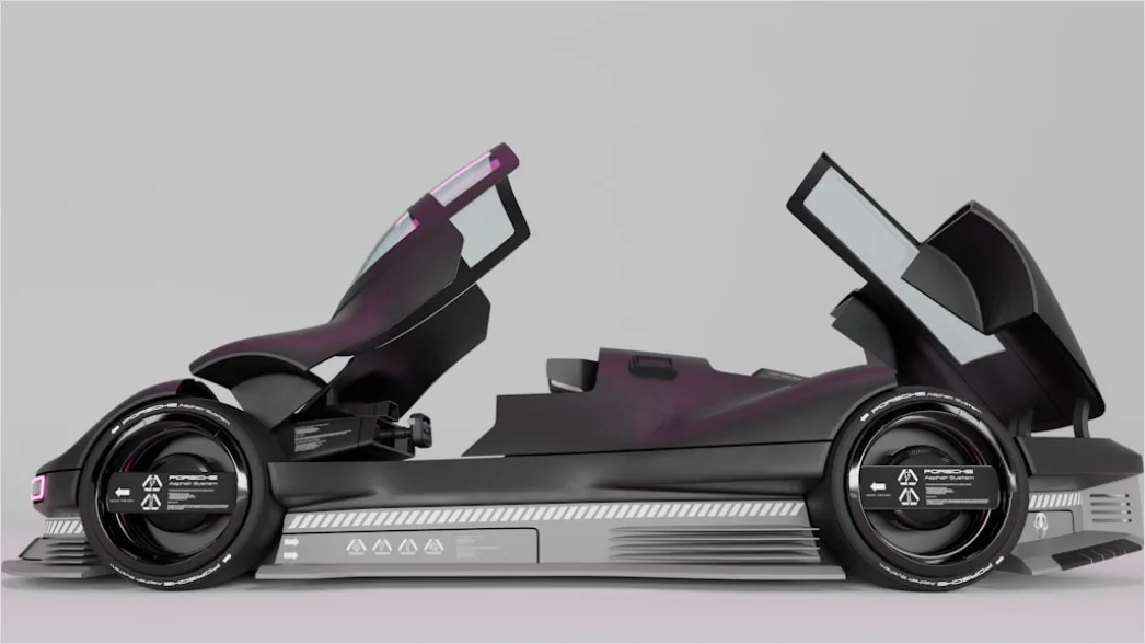 Detail Solid State Battery Electric Vehicle Concept Number 5