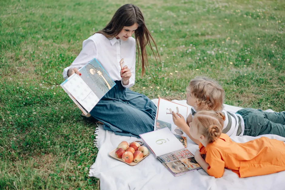 Detail Storytime Circle Preschool Teacher Reading Book Number 8