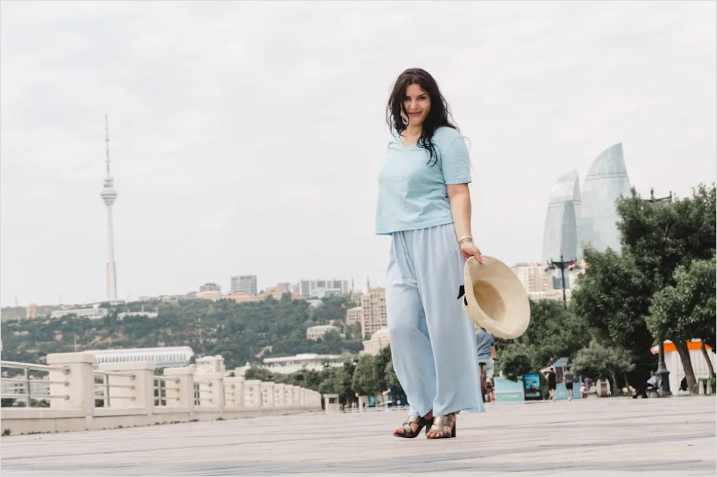 Summer Outfit Ideas With Linen Pants Women