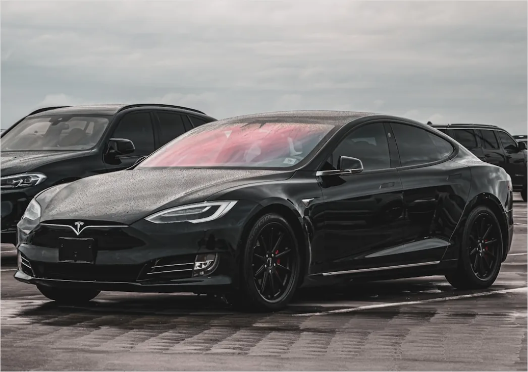 Detail Tesla Model S Charging Supercharger Close Up Number 19