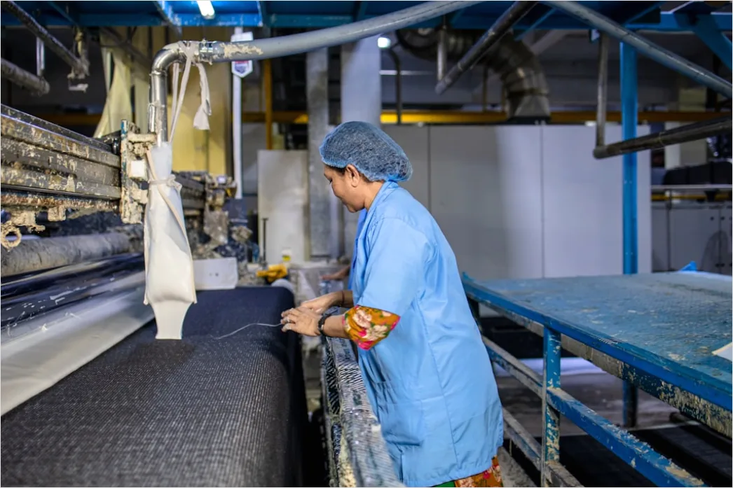 Detail Textile Factory Production Line Fabric Rolling Machines Number 20