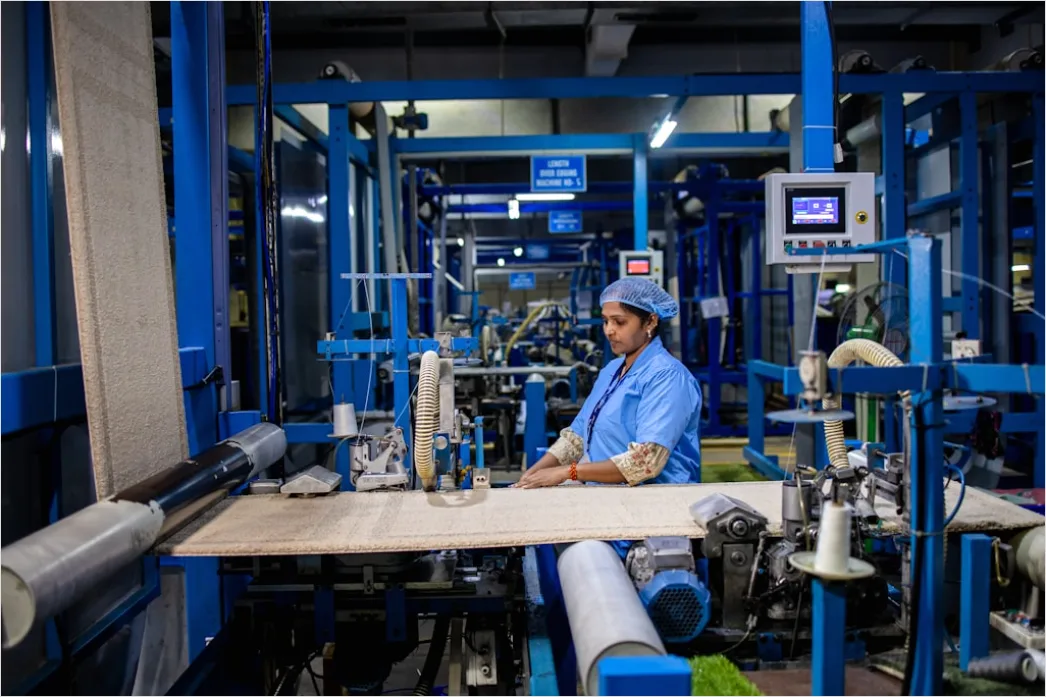 Detail Textile Factory Production Line Fabric Rolling Machines Number 9