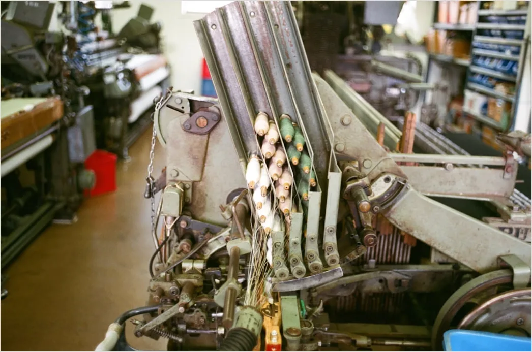 Detail Textile Factory Weaving Machine Fabric Production Number 13