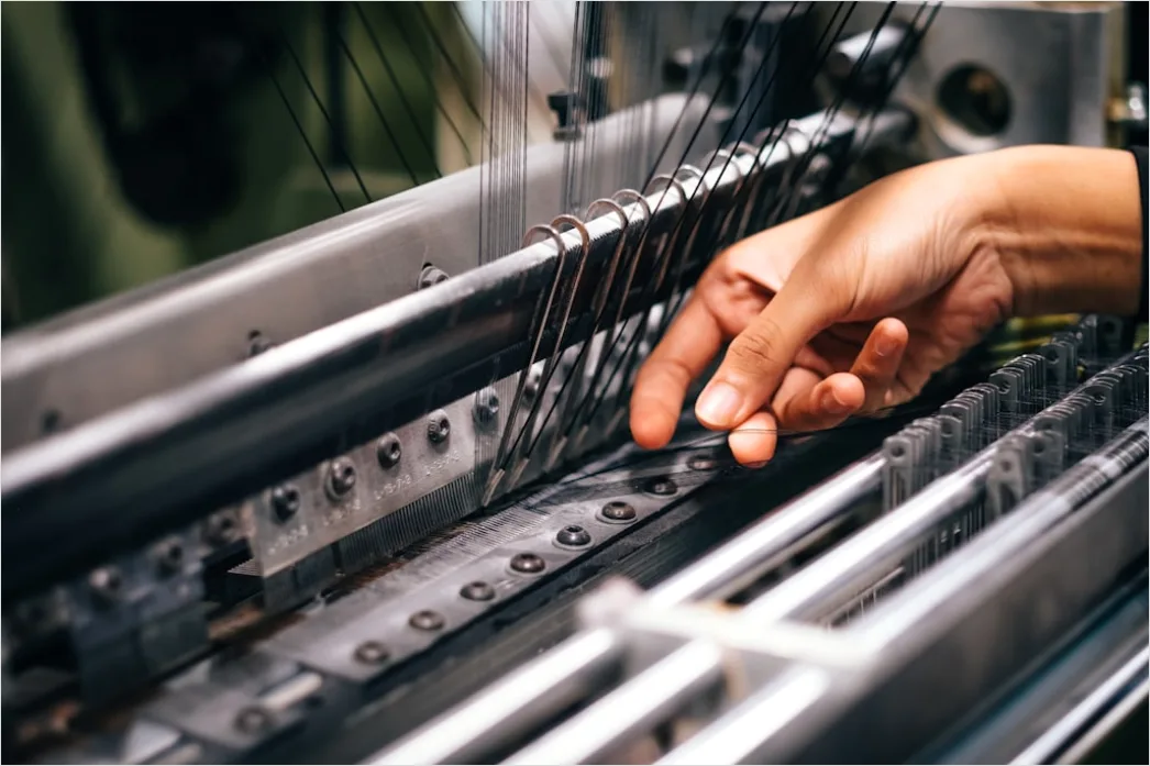 Detail Textile Factory Weaving Machine Fabric Production Number 3