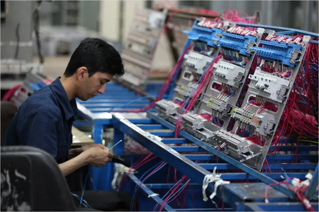 Detail Toy Factory Assembly Line Workers Quality Check Number 2
