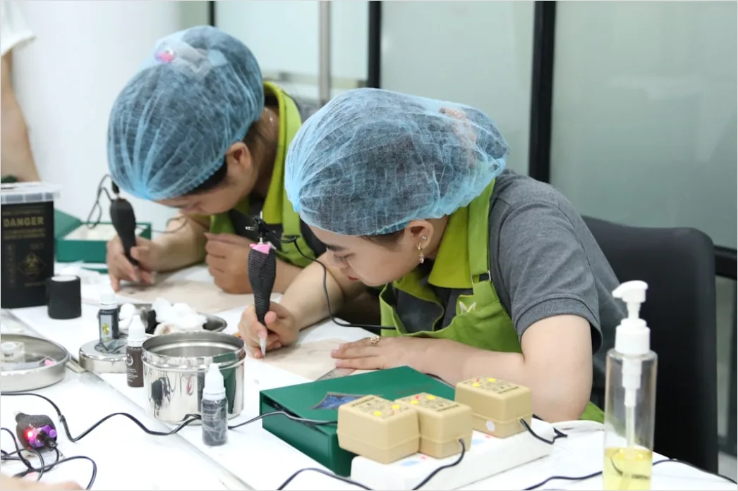 Detail Toy Factory Assembly Line Workers Quality Check Number 16