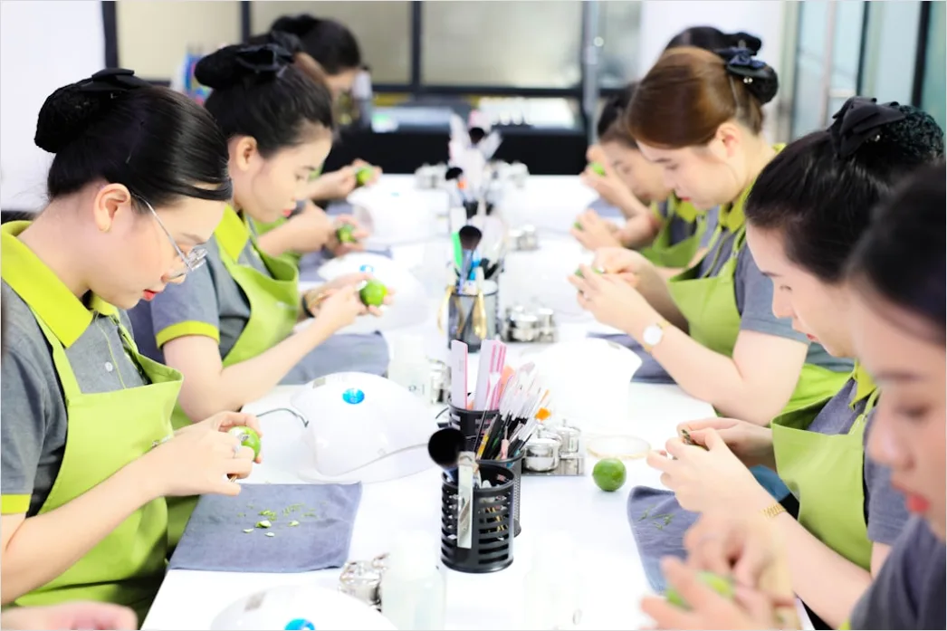 Detail Toy Factory Assembly Line Workers Quality Check Number 4