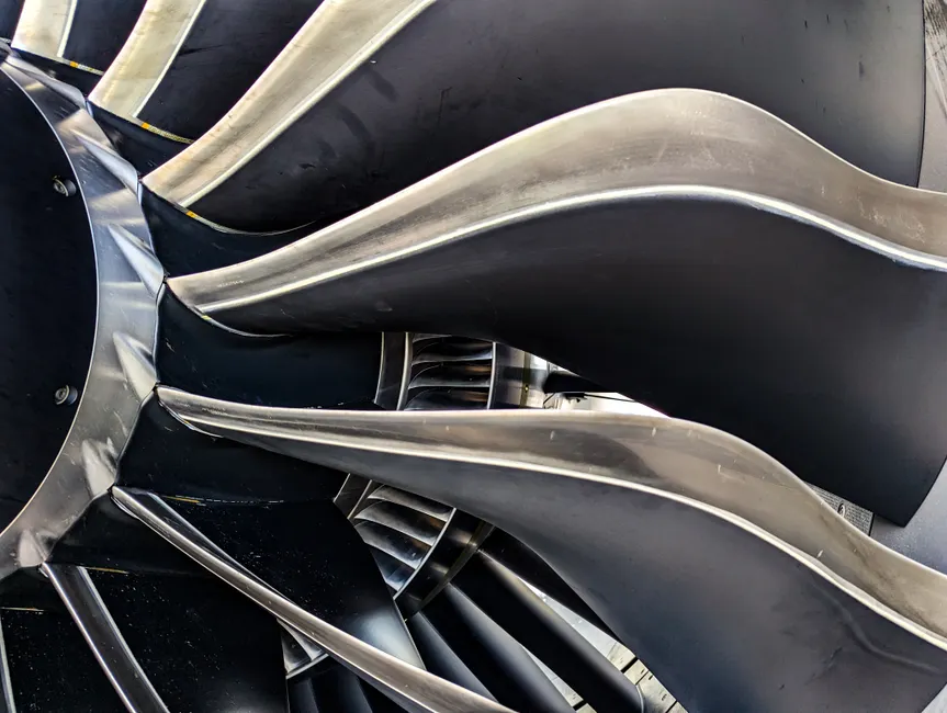 Turbine Blade Manufacturing Aerospace Factory Be0d