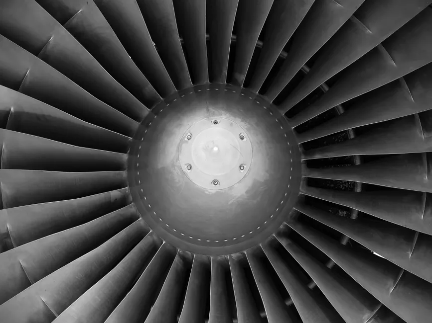 Detail Turbine Blade Manufacturing Aerospace Factory Number 14