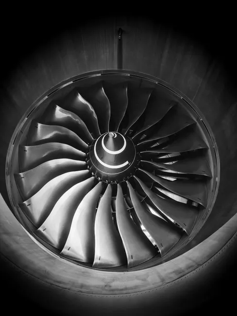 Detail Turbine Blade Manufacturing Aerospace Factory Number 9