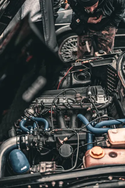 Detail Vehicle Testing Facility Engineer Running Diagnostics Number 16