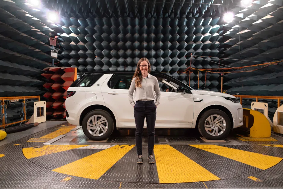 Detail Vehicle Testing Facility Engineer Running Diagnostics Number 5