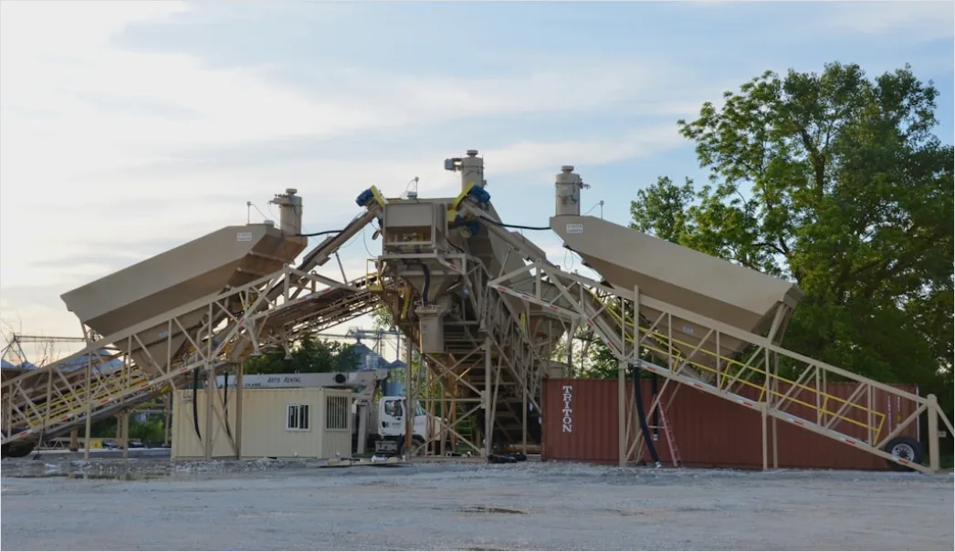 Detail Waste Treatment Plant Industrial Processing Facility Number 9