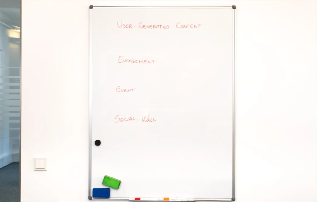 Detail Whiteboard With Lesson Plan Notes Close Up Number 4