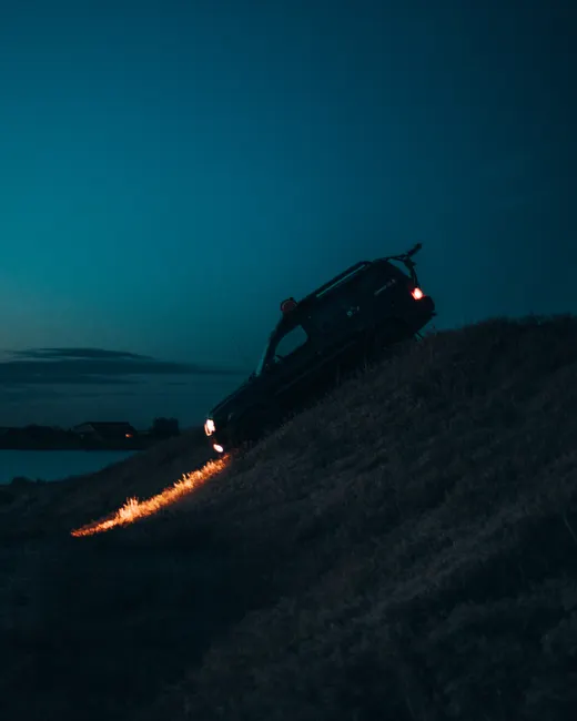 Detail 4x4 Vehicle Steep Hill Climb Off Road Number 4