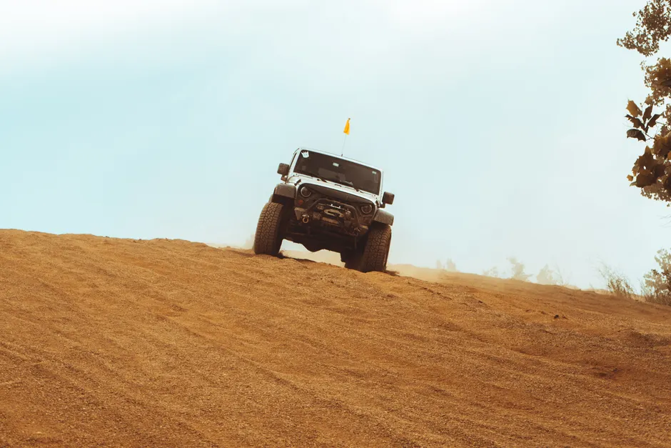 Detail 4x4 Vehicle Steep Hill Climb Off Road Number 10