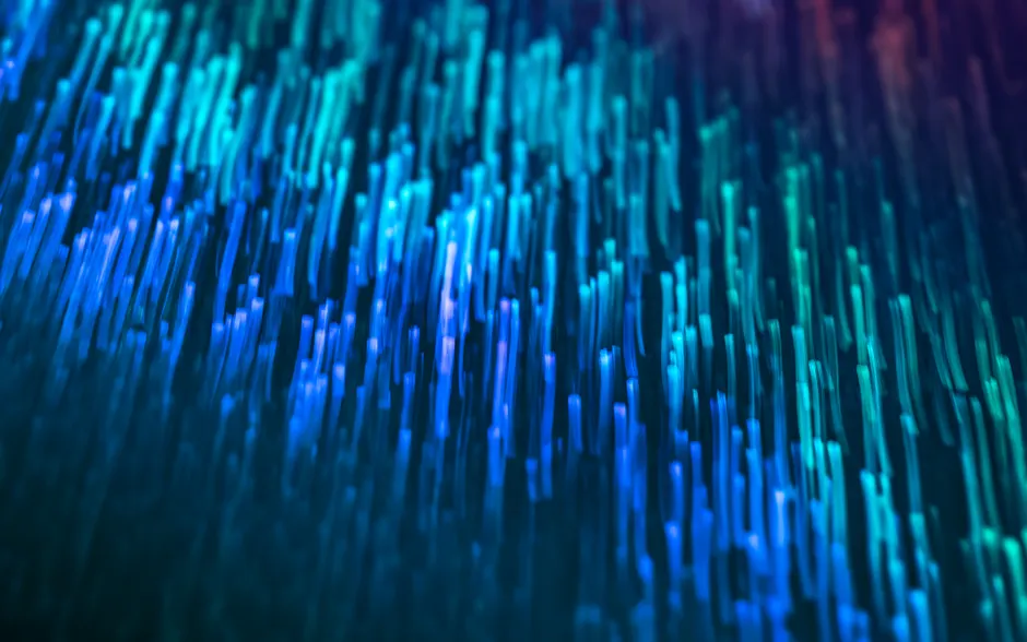 Detail Abstrakt Cyber Hintergrund Neon Linien Dunkel Number 3