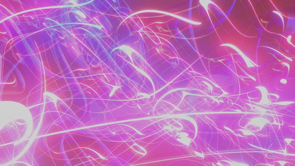Detail Abstrakt Cyber Hintergrund Neon Linien Dunkel Number 6