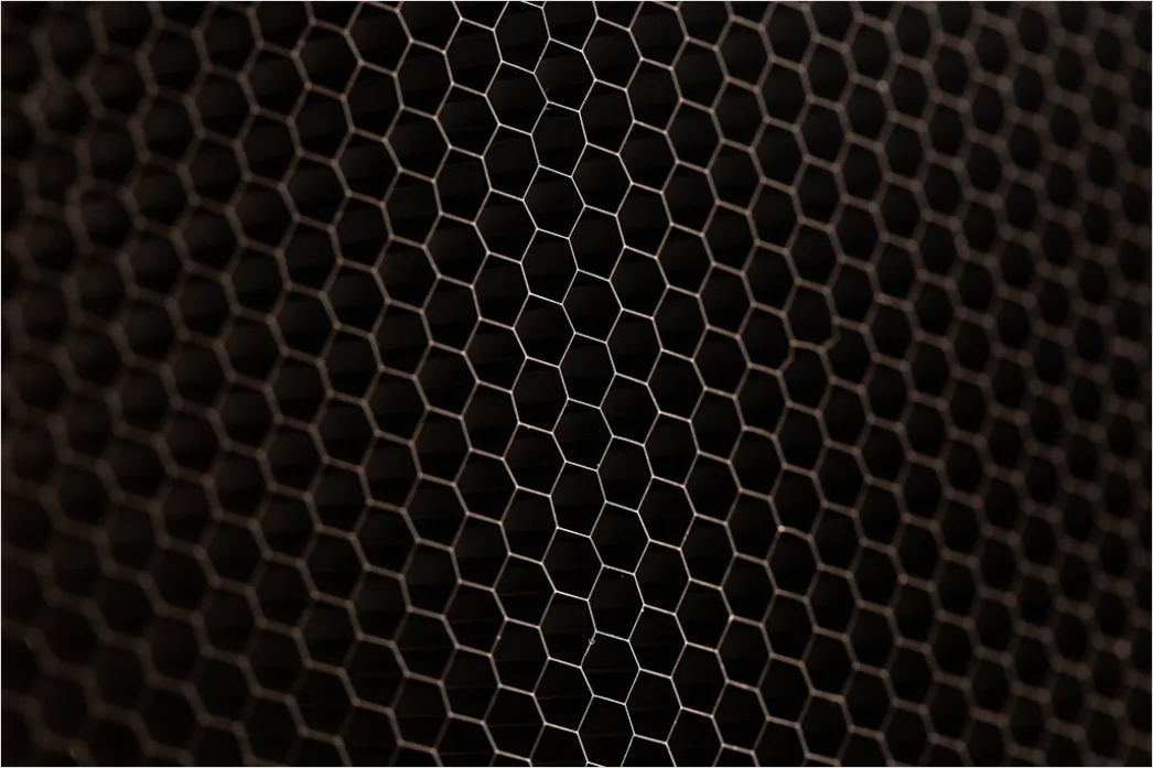 Detail Abstrakt Geometrisch Hexagon Muster Hintergrund Number 16