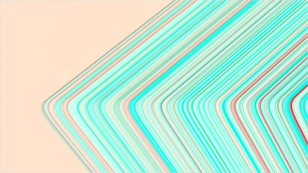 Detail Abstrakt Geschwungene Linien Hintergrund Minimal Number 17