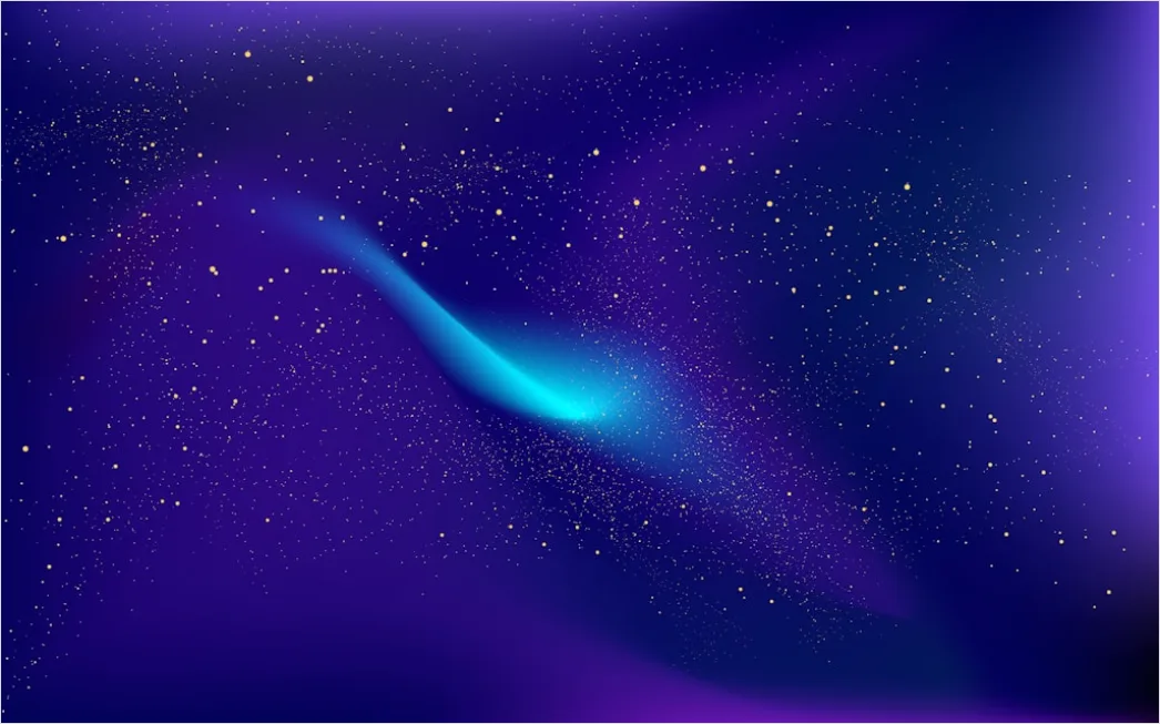 Detail Abstrakt Glühen Effekt Hintergrund Lila Blau Number 12