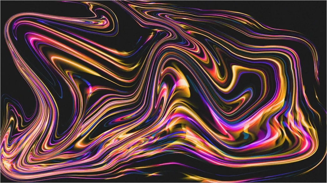 Detail Abstrakt Hologramm Effekt Hintergrund Futuristisch Number 16