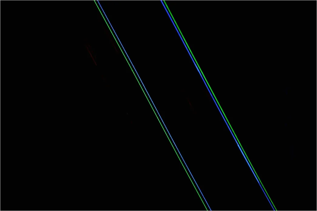 Detail Abstrakt Laser Licht Linien Hintergrund Dunkel Number 11