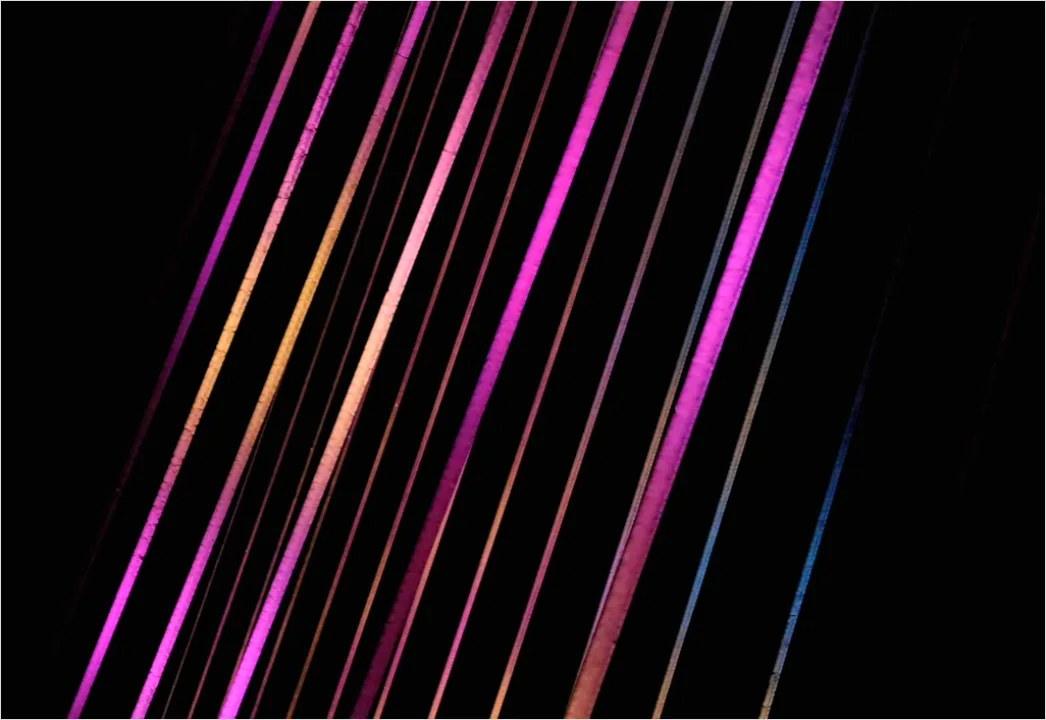 Detail Abstrakt Laser Licht Linien Hintergrund Dunkel Number 16
