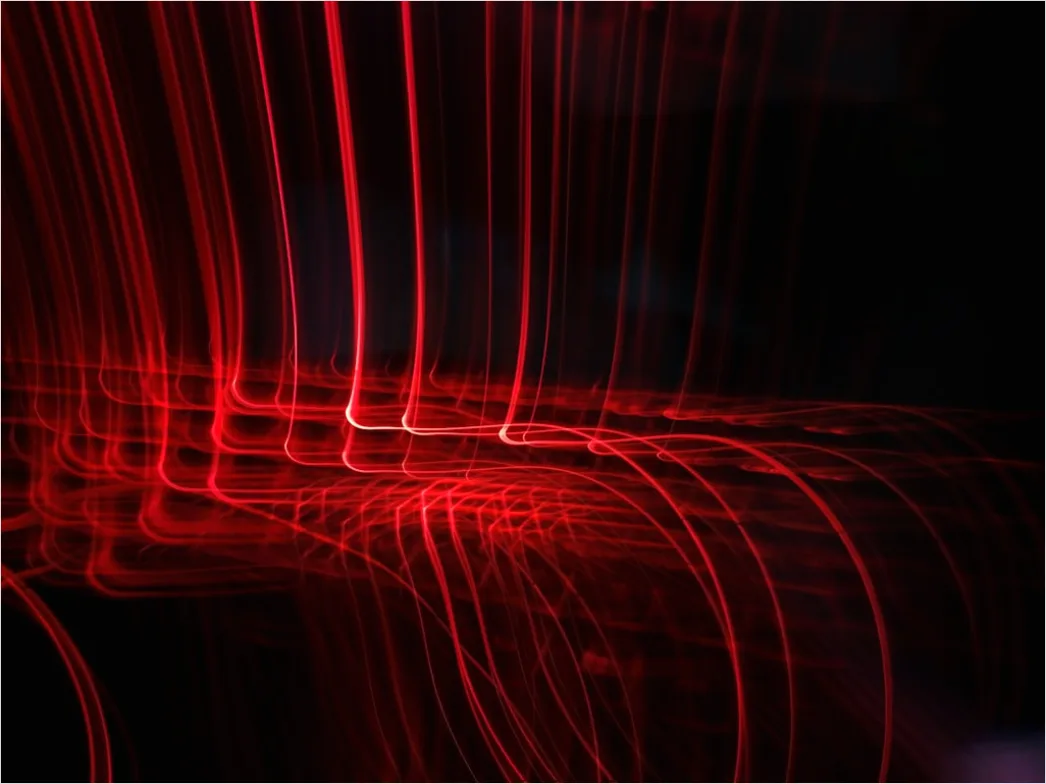 Detail Abstrakt Laser Licht Linien Hintergrund Dunkel Number 10