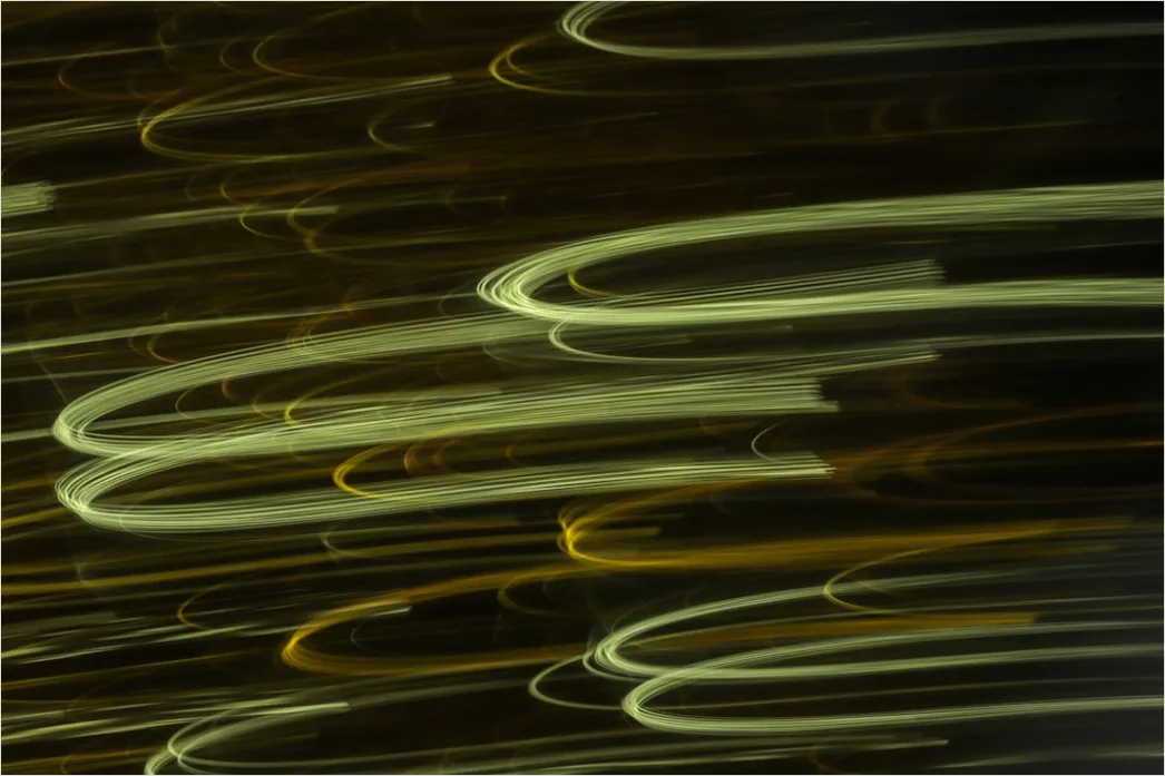 Detail Abstrakt Lichtmalerei Langzeitbelichtung Hintergrund Number 16