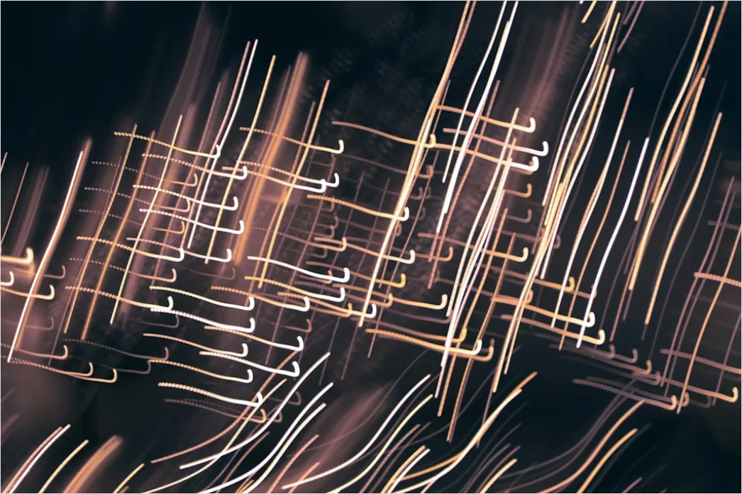 Detail Abstrakt Lichtmalerei Langzeitbelichtung Hintergrund Number 19
