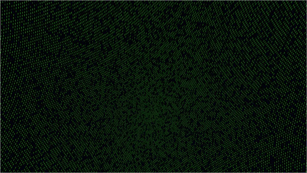 Detail Abstrakt Matrix Code Hintergrund Dunkel Grün Number 2