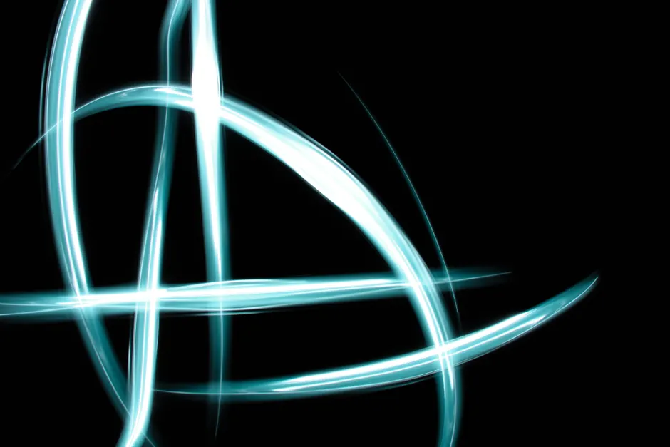 Detail Abstrakt Neon Licht Streifen Hintergrund Schwarz Number 19
