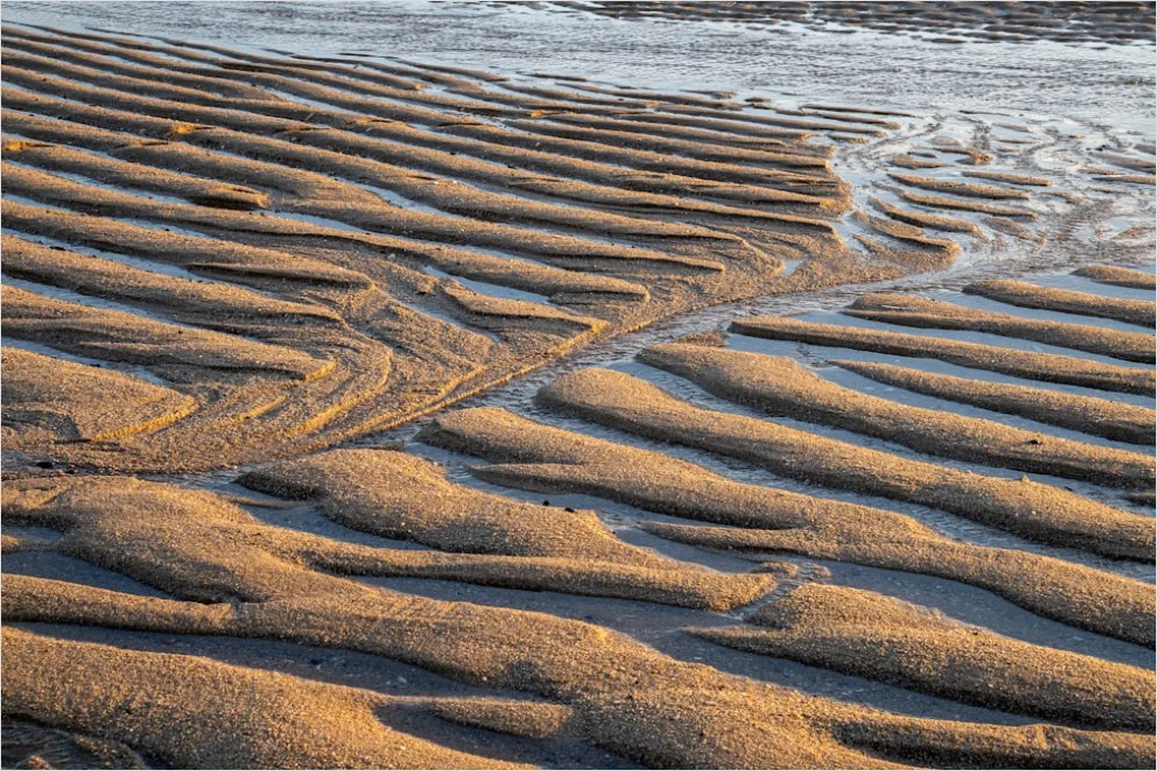Detail Abstrakt Sand Textur Hintergrund Natürlich Number 2